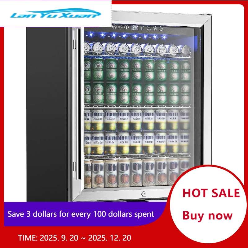Wine Beer Fridge Under Counter - İçecek Buzdolabı 24 İnç 180 Kutu