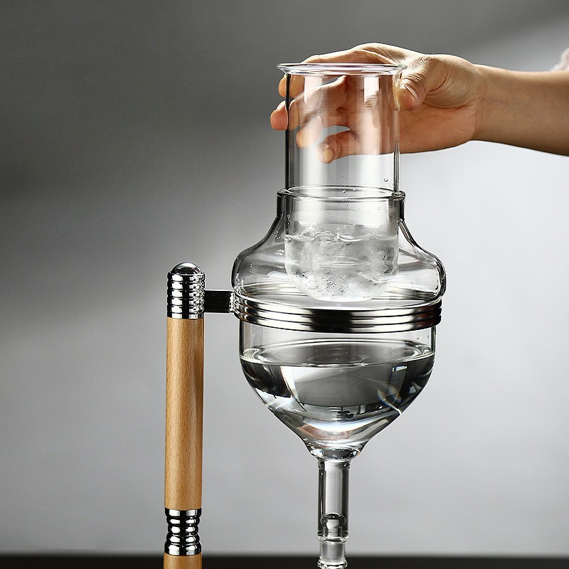 Decanter Aerator Set - Damla Akışlı Sake Sürahisi Seti Hızlı
