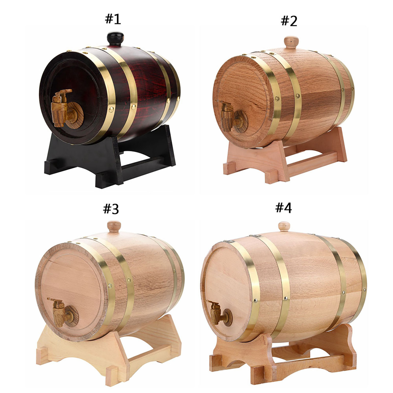 Wine Beer Rum - Bira Fıçısı Meşe Ahşap Şarap Fıçısı