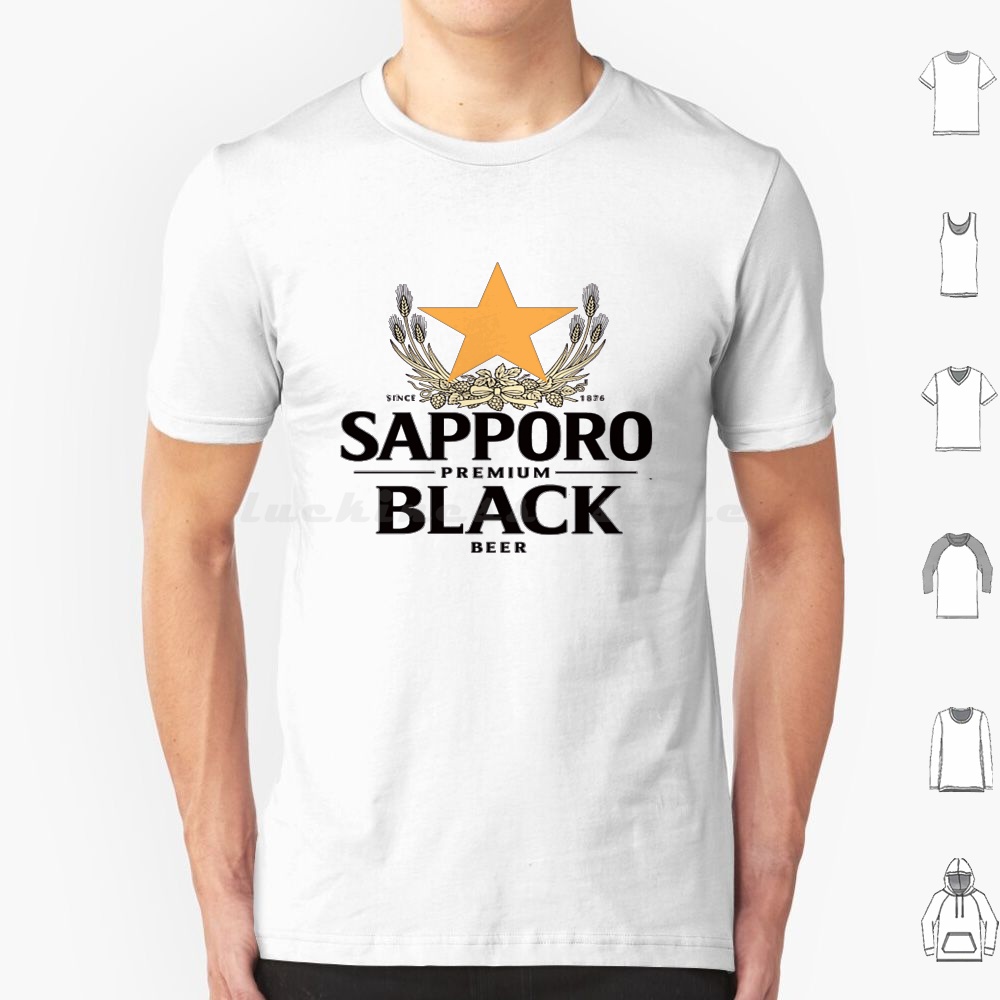 Wine Beer Rum - Sapporo Malt Tişörtü 6xl Pamuklu Serin
