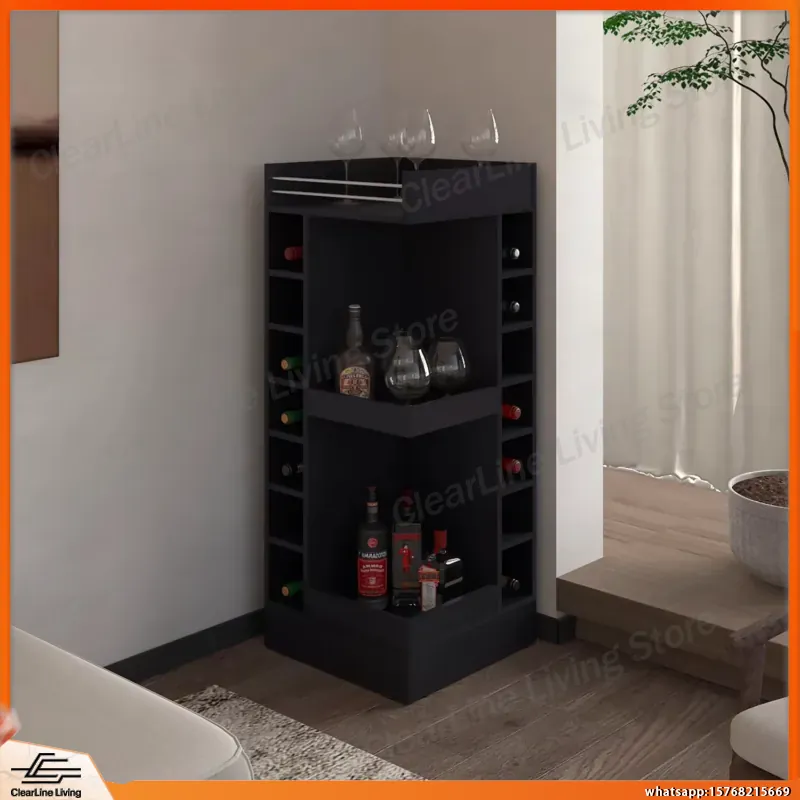 Siyah Köşe Bar Dolabı, Şarap R - Wine Beer Rum incelemesi ve fiyatı