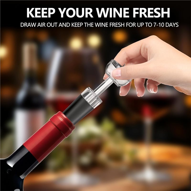 A84G-Elektrikli Şarap Açacağı  - Decanter Aerator Set incelemesi ve fiyatı