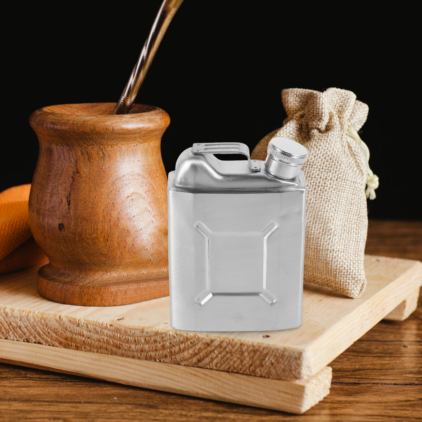 150Ml Mini Paslanmaz Çelik Mat - Wine Beer Rum incelemesi ve fiyatı