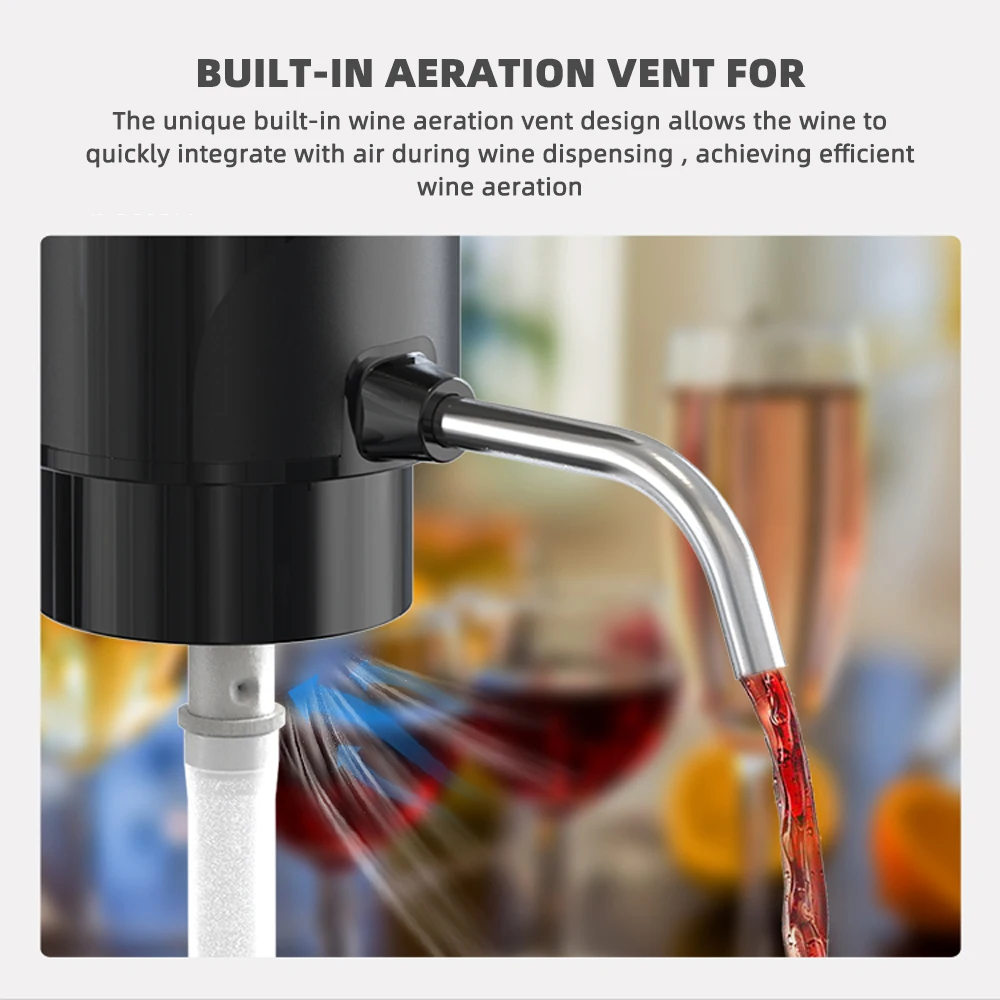 Otomatik şarap havalandırıcı d - Decanter Aerator Set incelemesi ve fiyatı