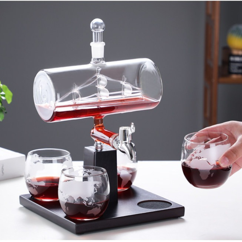 Temperli Cam Şarap Dekanteri E - Decanter Aerator Set incelemesi ve fiyatı