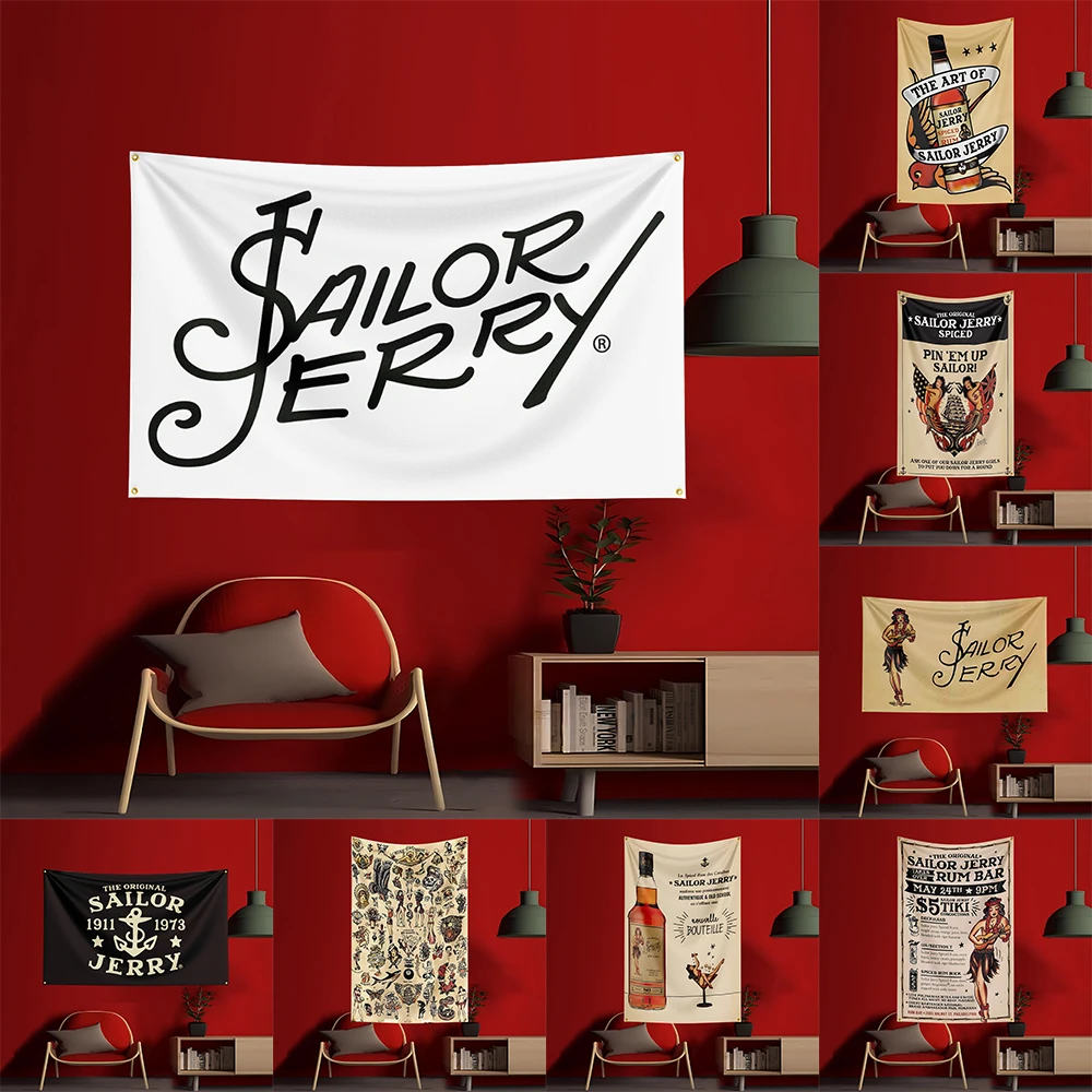 90X150 CM S-Sailor Jerrys rom  - Wine Beer Rum incelemesi ve fiyatı
