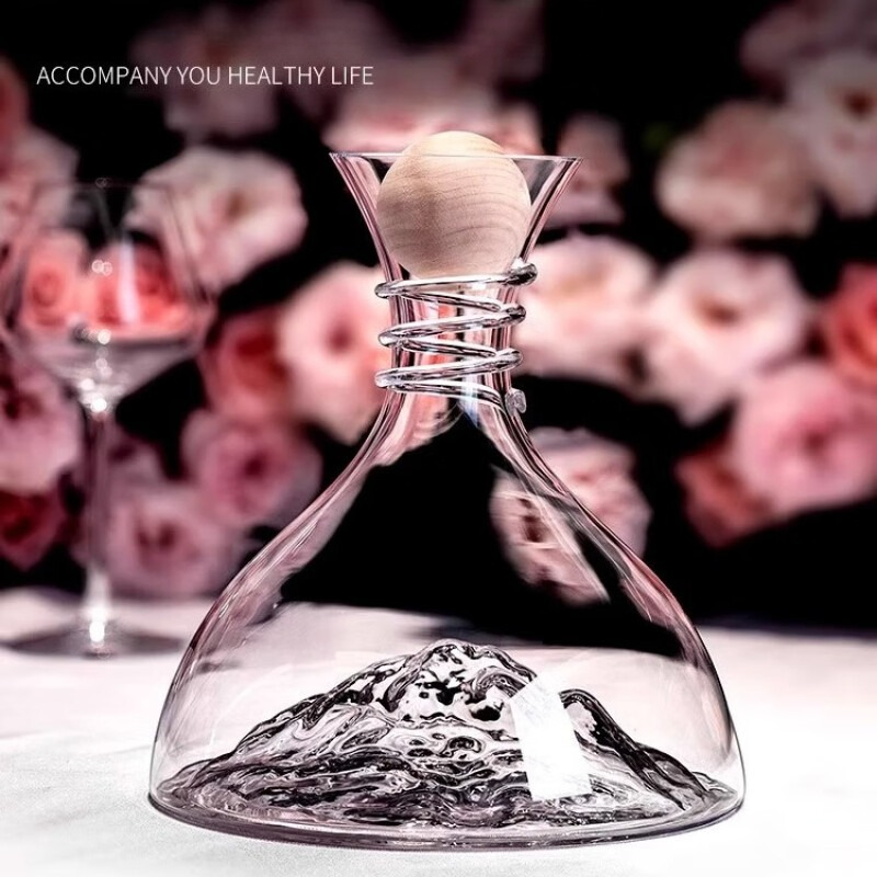 Kristal Buzdağı Şeklinde Hızlı - Decanter Aerator Set incelemesi ve fiyatı