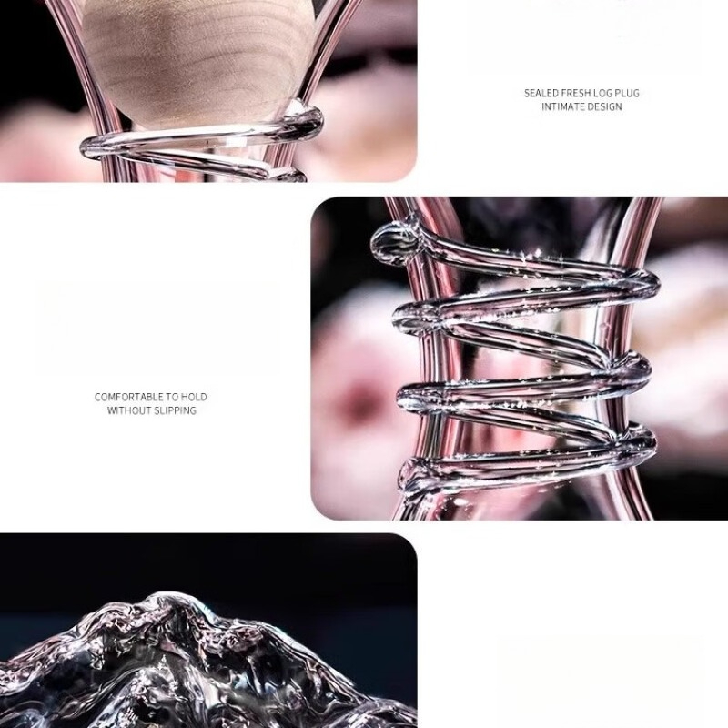 Kristal Buzdağı Şeklinde Hızlı - Decanter Aerator Set incelemesi ve fiyatı