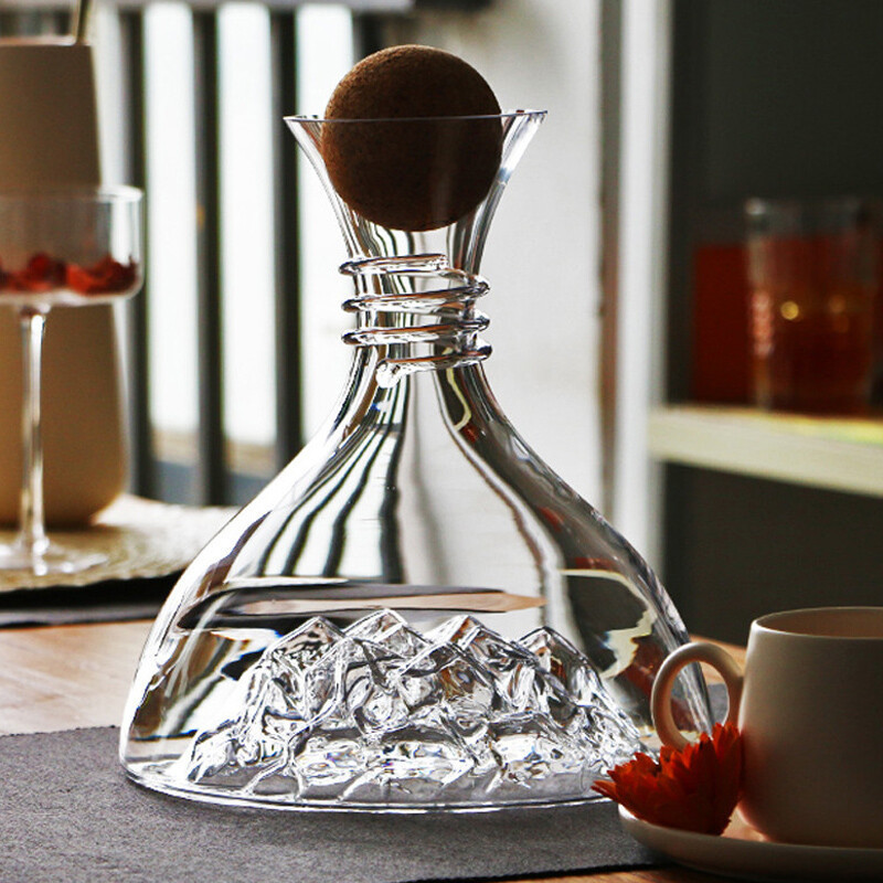 Kristal Buzdağı Şeklinde Hızlı - Decanter Aerator Set incelemesi ve fiyatı