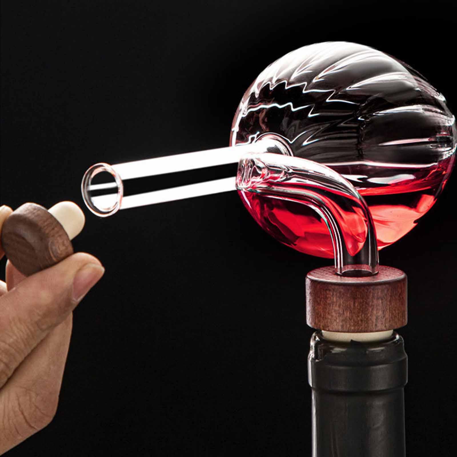Hızlı Dökülen Taşınabilir Süra - Decanter Aerator Set incelemesi ve fiyatı