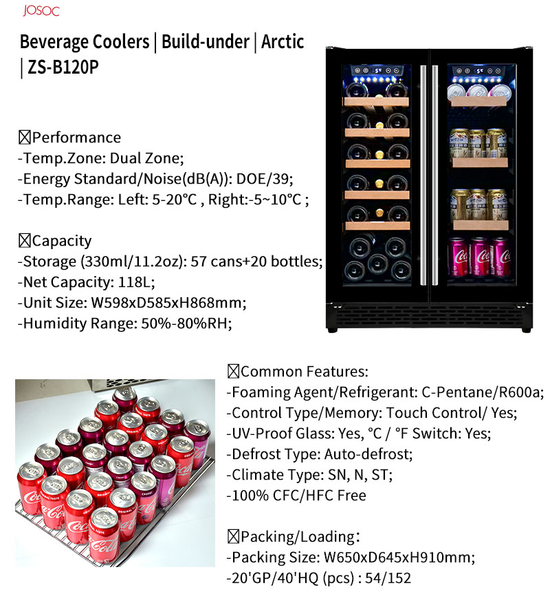Çift Kapılı Tezgah Altı Şarap  - Wine Beer Fridge Under Counter incelemesi ve fiyatı