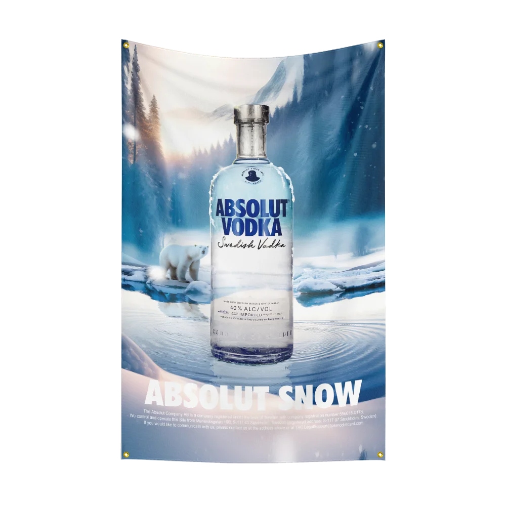 3 × 5ft A-Absolut Votkas Bayra - Wine Beer Rum incelemesi ve fiyatı