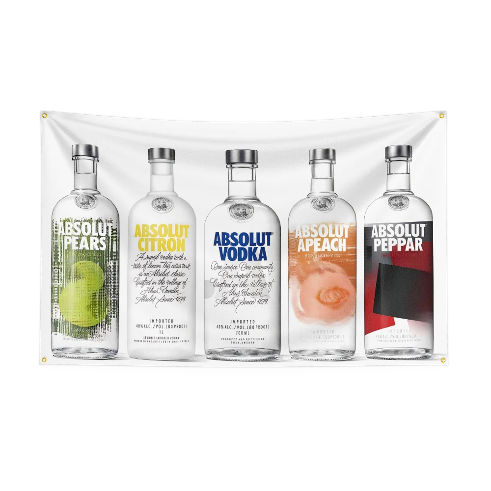 3 × 5ft A-Absolut Votkas Bayra - Wine Beer Rum incelemesi ve fiyatı