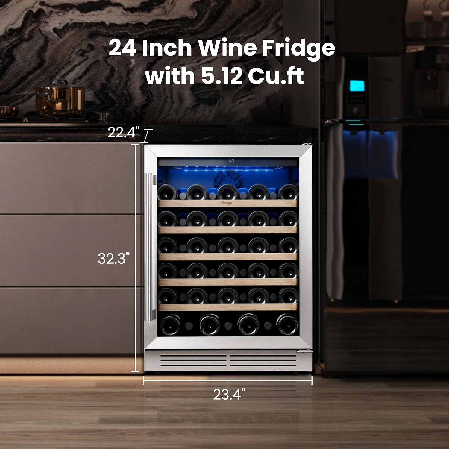 Yeego Şarap Soğutucusu - 24 İn - Wine Beer Fridge Under Counter incelemesi ve fiyatı