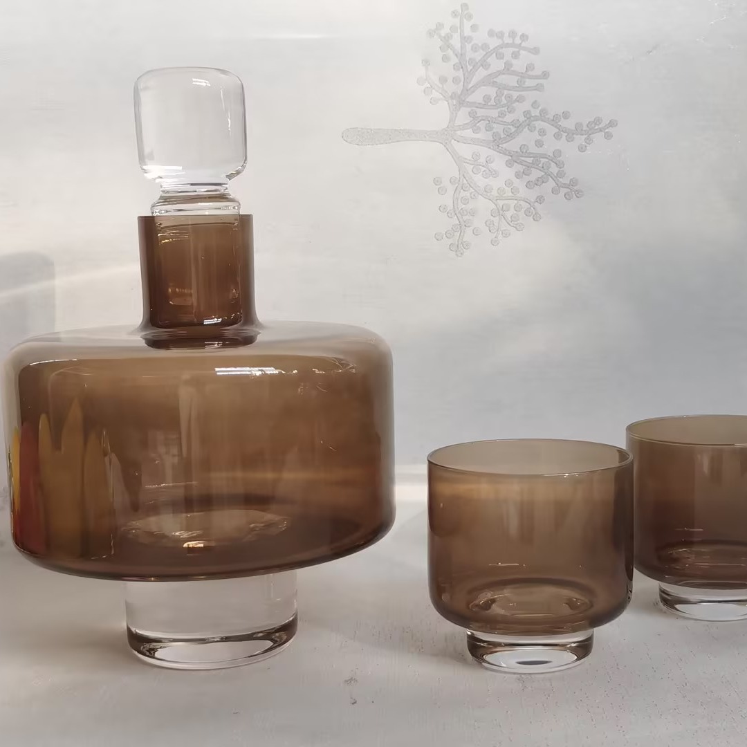 Modern Minimalist Dokulu Krist - Decanter Aerator Set incelemesi ve fiyatı